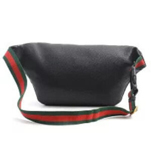 Gucci bag black logo waist Bum Crossbody Body Belt